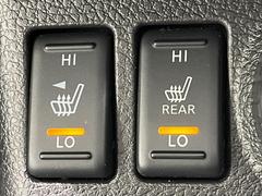 【シートヒーター】寒い日に重宝するシートヒーター！エアコンより早く温まってくれるので寒がりの人も安心ですね♪エアコンの温風は乾燥するから苦手、という方にもをおすすめです。 6