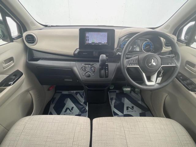 eKワゴン M SDナビ 衝突被害軽減システム 禁煙車 ドラレコ コーナーセンサー 車線逸脱警報 オートライト デュアルエアコン CD DVD再生 地デジ(2枚目)