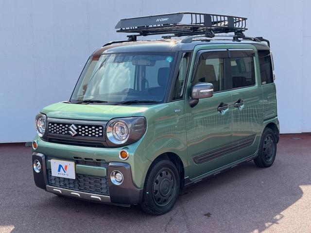 スペーシアギア ハイブリッドXZ ターボ 両側電動ドア 純正SDナビ 衝突被害軽減システム 禁煙車 コーナーセンサー スマートキー LEDヘッド ビルトインETC クルコン 車線逸脱警報 オートライト オートエアコン Bluetooth(16枚目)