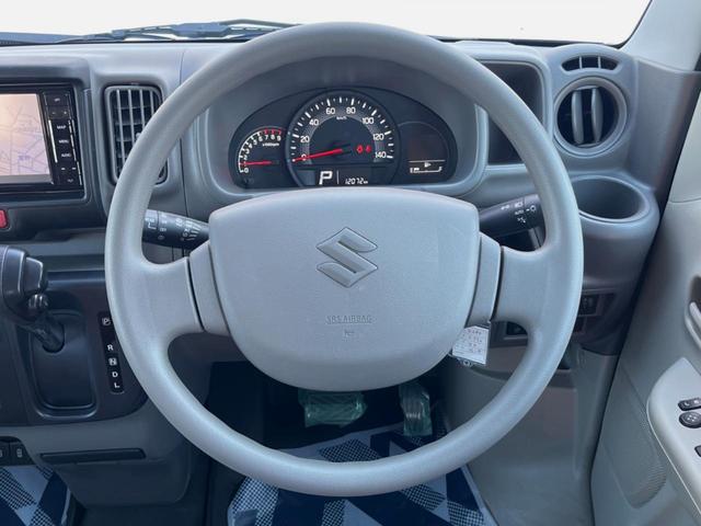 エブリイ ＰＣ　ＳＤナビ　バックカメラ　衝突被害軽減システム　シートヒーター　シートエアコン　ＬＥＤヘッド　ＥＴＣ　オートエアコン　Ｂｌｕｅｔｏｏｔｈ　ＣＤ　フルセグ（12枚目）