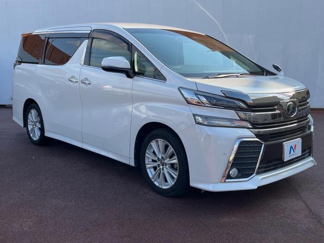 ヴェルファイア ２．５Ｚ　両側電動ドア　後席モニター　バックカメラ　衝突被害軽減システム　レーダークルーズ　禁煙車　コーナーセンサー　スマートキー　ＬＥＤヘッド　ビルトインＥＴＣ　純正１８インチアルミ　オートライト（25枚目）