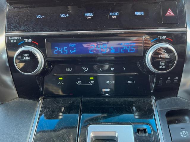 ヴェルファイア ２．５Ｚ　両側電動ドア　後席モニター　バックカメラ　衝突被害軽減システム　レーダークルーズ　禁煙車　コーナーセンサー　スマートキー　ＬＥＤヘッド　ビルトインＥＴＣ　純正１８インチアルミ　オートライト（36枚目）