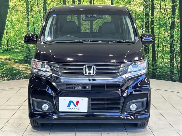 Ｎ－ＷＧＮカスタム Ｇ・Ａパッケージ　８型ＳＤナビ　バックカメラ　シティブレーキ　禁煙車　ハーフレザーシート　ドラレコ　スマートキー　ＨＩＤヘッド　ＥＴＣ　オートライト　オートエアコン　純正１４インチアルミ　Ｂｌｕｅｔｏｏｔｈ（13枚目）