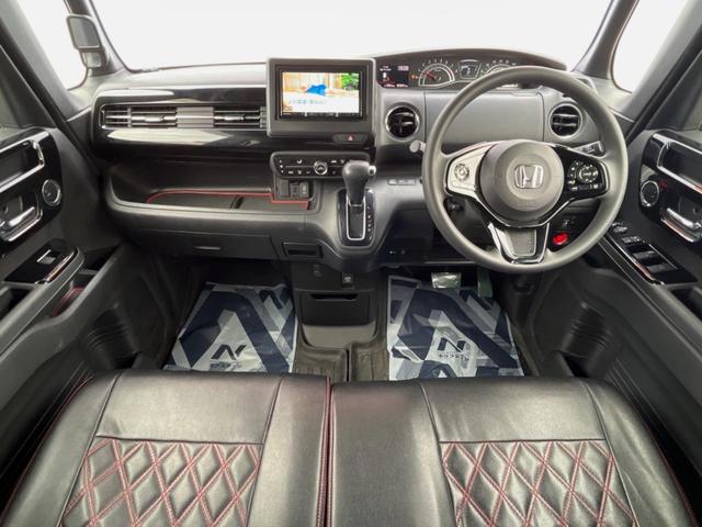 N-BOXカスタム L 電動スライドドア SDナビ バックカメラ 衝突被害軽減システム 禁煙車 ドラレコ コーナーセンサー LEDヘッド ETC クルコン 純正14インチアルミ オートライト オートエアコン CD(2枚目)