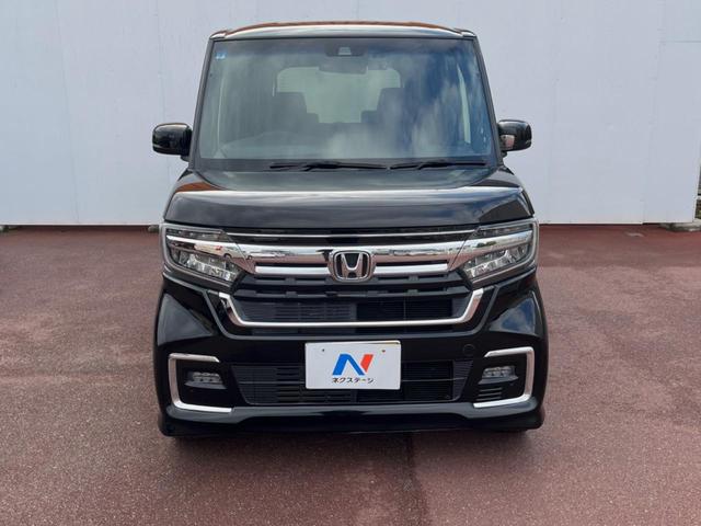 N-BOXカスタム L 電動スライドドア SDナビ バックカメラ 衝突被害軽減システム 禁煙車 ドラレコ コーナーセンサー LEDヘッド ETC クルコン 純正14インチアルミ オートライト オートエアコン CD(14枚目)