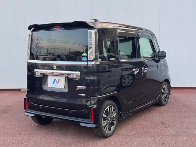 スペーシアカスタム ハイブリッドＸＳ　両側電動ドア　ＳＤナビ　バックカメラ　衝突被害軽減システム　ハーフレザーシート　シートヒーター　ドラレコ　コーナーセンサー　スマートキー　ＬＥＤヘッド　ＥＴＣ　純正１５インチアルミ　車線逸脱警報（17枚目）