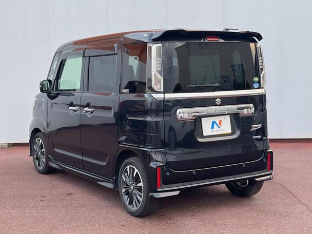 スペーシアカスタム ハイブリッドＸＳ　両側電動ドア　ＳＤナビ　バックカメラ　衝突被害軽減システム　ハーフレザーシート　シートヒーター　ドラレコ　コーナーセンサー　スマートキー　ＬＥＤヘッド　ＥＴＣ　純正１５インチアルミ　車線逸脱警報（25枚目）