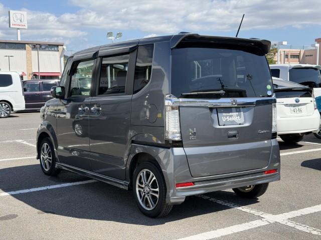 N-BOXカスタム GSSパッケージ ナビ Bカメラ 両側電動ドア ETC フルセグTV DVD再生 ワンオーナー スマ-トキ- エアコン A-STOP 盗難防止システム パワーウィンドウ ABS(4枚目)