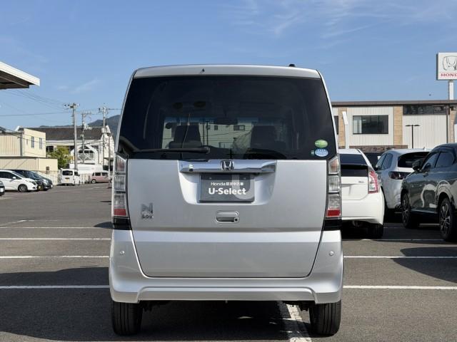 N-BOX G・Lパッケージ ナビ Bカメラ USB入力端子 DVD再生 ワンセグTV 純正AW ドアバイザー I-STOP ベンチ席 両側スライドドア イモビライザー AAC 横滑り防止(5枚目)