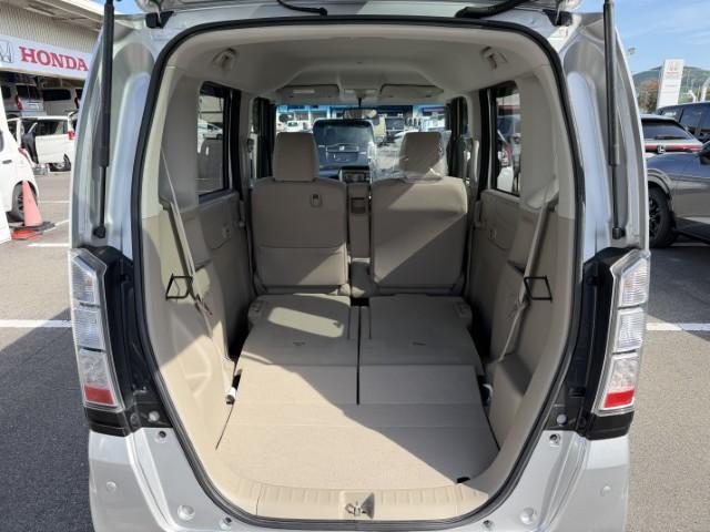 N-BOX G・Lパッケージ ナビ Bカメラ USB入力端子 DVD再生 ワンセグTV 純正AW ドアバイザー I-STOP ベンチ席 両側スライドドア イモビライザー AAC 横滑り防止(24枚目)