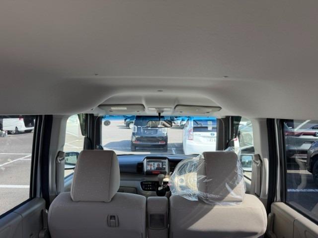 N-BOX G・Lパッケージ ナビ Bカメラ USB入力端子 DVD再生 ワンセグTV 純正AW ドアバイザー I-STOP ベンチ席 両側スライドドア イモビライザー AAC 横滑り防止(40枚目)