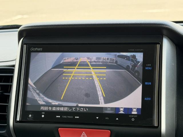 N-BOX GターボSSパッケージ ナビ Bカメラ 両側電動ドア ETC フルセグTV DVD再生 ドアバイザー フルオートエアコン 両側自動ドア イモビライザー スマ-トキ- パワーウインドウ パワステ(8枚目)