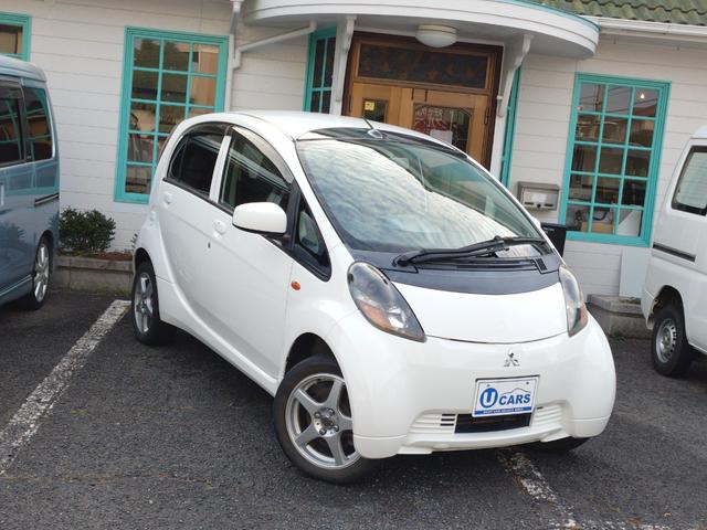 アイミーブ M 後期型・駆動バッテリー残存率測定・社外メモリーナビ・スマートキー・前席シートヒーター・BTオーディオ・MiEVリモートシステム・ヒートポンプA/C・オートライト・急速充電・電格ドアミラー・充電ケ-ブル(8枚目)