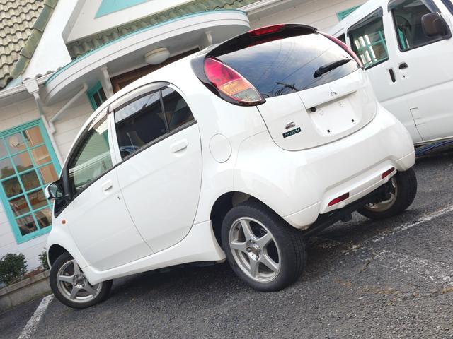 アイミーブ M 後期型・駆動バッテリー残存率測定・社外メモリーナビ・スマートキー・前席シートヒーター・BTオーディオ・MiEVリモートシステム・ヒートポンプA/C・オートライト・急速充電・電格ドアミラー・充電ケ-ブル(9枚目)