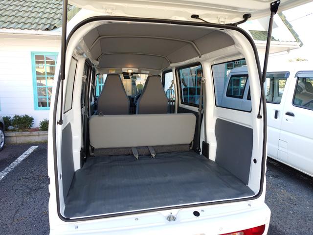 クリッパーＥＶ ４シーター　エマージェンシーブレーキ・プレ空調機能付きキーレス・前席シートヒーター・車線逸脱警報・リアパーキングセンサー・誤発進抑制・前席パワーウインドウ・プライバシーガラス・リアアンダーミラー・急速充電（40枚目）