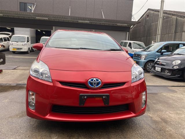 プリウス S ナビ TV Bluetooth接続 バックカメラ スマートキー プッシュスタート ディスチャージライト フォグランプ オートエアコン 格納ミラー オートライト ETC 衝突安全ボディー盗難防止システム(2枚目)