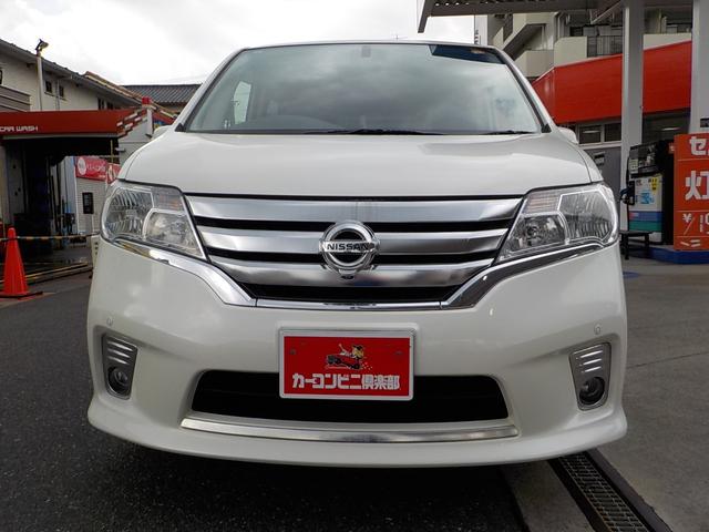 セレナ ハイウェイスター　Ｓ－ハイブリッド　Ｖセレクション　８人乗り　新品前後ドライブレコーダー　鏡面研磨コーティング　全周囲カメラ　ナビ　フルセグＴＶ　後席モニター　クリアランスソナー　ＥＴＣ　両側電動スライドドア　オートライト　後席モニター　３列シート（13枚目）