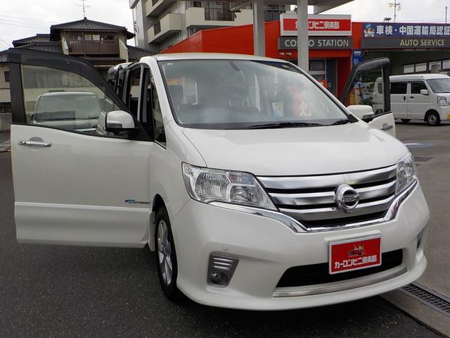 セレナ ハイウェイスター　Ｓ－ハイブリッド　Ｖセレクション　８人乗り　新品前後ドライブレコーダー　鏡面研磨コーティング　全周囲カメラ　ナビ　フルセグＴＶ　後席モニター　クリアランスソナー　ＥＴＣ　両側電動スライドドア　オートライト　後席モニター　３列シート（23枚目）