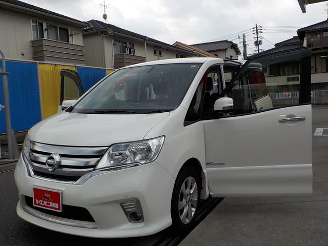 セレナ ハイウェイスター　Ｓ－ハイブリッド　Ｖセレクション　８人乗り　新品前後ドライブレコーダー　鏡面研磨コーティング　全周囲カメラ　ナビ　フルセグＴＶ　後席モニター　クリアランスソナー　ＥＴＣ　両側電動スライドドア　オートライト　後席モニター　３列シート（25枚目）