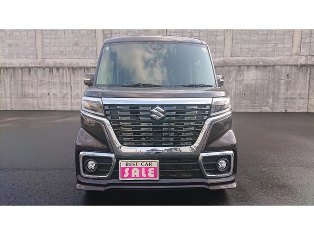 スペーシアカスタム ハイブリッドＸＳ　ドラレコ　ＥＴＣ　バックカメラ　両側電動スライドドア　ナビ　ＴＶ　クリアランスソナー　衝突被害軽減システム　オートライト　ＬＥＤヘッドランプ　スマートキー　電動格納ミラー　シートヒーター（2枚目）