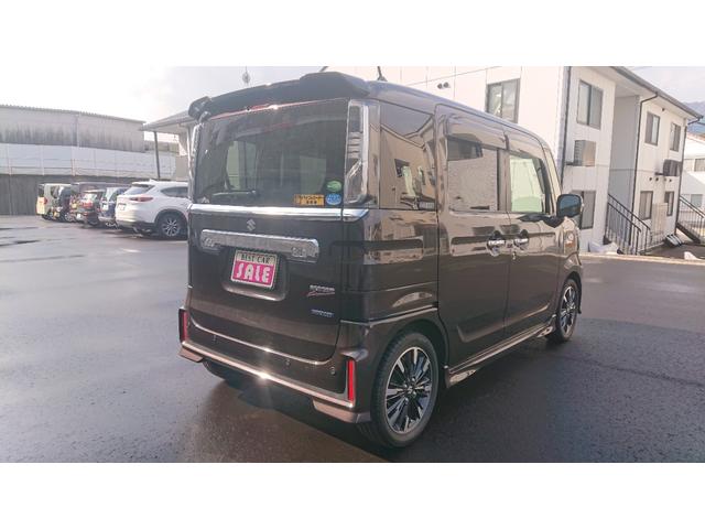 スペーシアカスタム ハイブリッドＸＳ　ドラレコ　ＥＴＣ　バックカメラ　両側電動スライドドア　ナビ　ＴＶ　クリアランスソナー　衝突被害軽減システム　オートライト　ＬＥＤヘッドランプ　スマートキー　電動格納ミラー　シートヒーター（5枚目）