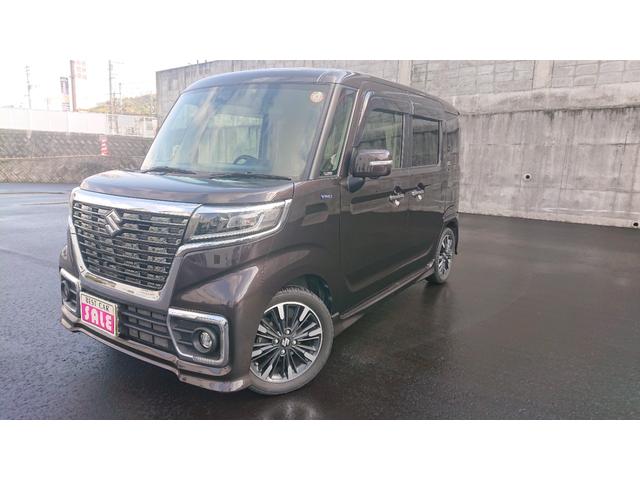 スペーシアカスタム ハイブリッドＸＳ　ドラレコ　ＥＴＣ　バックカメラ　両側電動スライドドア　ナビ　ＴＶ　クリアランスソナー　衝突被害軽減システム　オートライト　ＬＥＤヘッドランプ　スマートキー　電動格納ミラー　シートヒーター（9枚目）