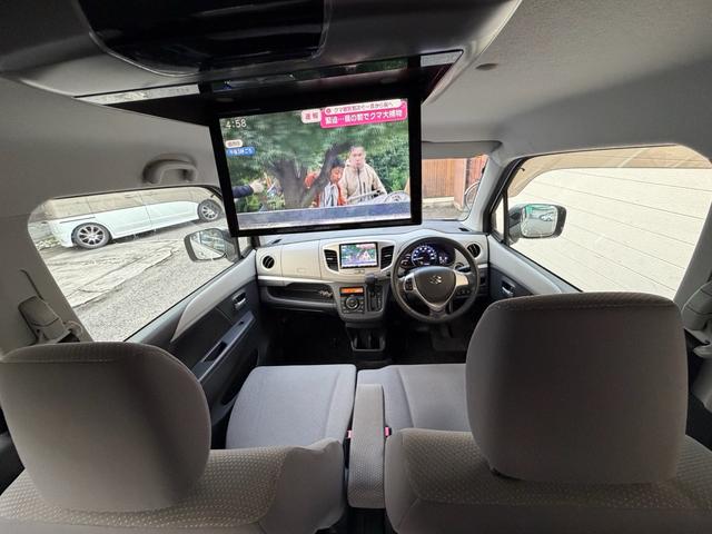 ワゴンＲ ＦＺ　Ｓ－エネチャージ／社外８インチナビＢｌｕｅｔｏｏｔｈ／フルセグＴＶ／後席フリップダウン／フロントイルミ／アイドリングストップ／衝突軽減ブレーキ／横滑り防止／シートヒーター／キーレス／フラット／禁煙車／（25枚目）