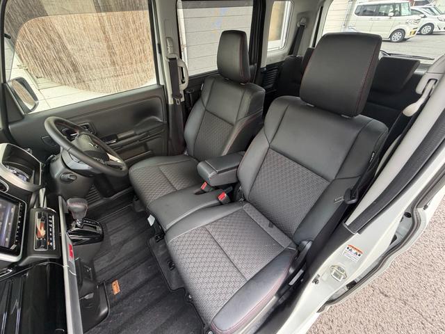 スペーシアカスタム ハイブリッドXS 8インチBluetoothナビ フルセグTV 車高調 社外ホイール 両側パワースライドドアナビ HID ETC、シートヒーター スマートキー 前後ドライブレコーダー デュアルセンサーブレーキサポート(40枚目)