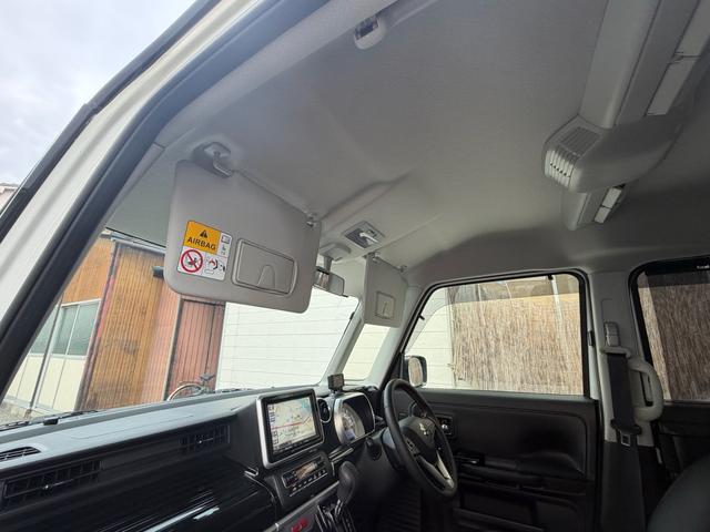 スペーシアカスタム ハイブリッドXS 8インチBluetoothナビ フルセグTV 車高調 社外ホイール 両側パワースライドドアナビ HID ETC、シートヒーター スマートキー 前後ドライブレコーダー デュアルセンサーブレーキサポート(45枚目)