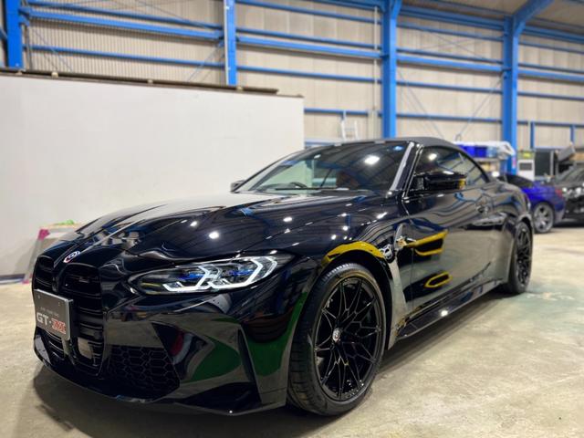 M4カブリオレ コンペティション M xDrive 直6ツインターボ 4WD ワンオーナー 正規ディーラー車 6Podキャリパー(ブレンボOEM)右ハンドル 四本出マフラー 取説保証書有 コーティング済(2枚目)