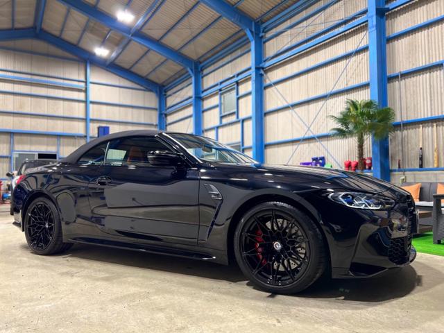 M4カブリオレ コンペティション M xDrive 直6ツインターボ 4WD ワンオーナー 正規ディーラー車 6Podキャリパー(ブレンボOEM)右ハンドル 四本出マフラー 取説保証書有 コーティング済(34枚目)