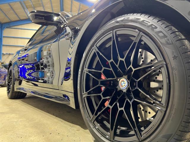 M4カブリオレ コンペティション M xDrive 直6ツインターボ 4WD ワンオーナー 正規ディーラー車 6Podキャリパー(ブレンボOEM)右ハンドル 四本出マフラー 取説保証書有 コーティング済(45枚目)