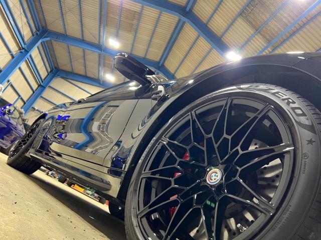 M4カブリオレ コンペティション M xDrive 直6ツインターボ 4WD ワンオーナー 正規ディーラー車 6Podキャリパー(ブレンボOEM)右ハンドル 四本出マフラー 取説保証書有 コーティング済(65枚目)