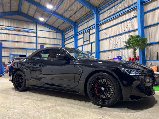 M4カブリオレ コンペティション M xDrive 直6ツインターボ 4WD ワンオーナー 正規ディーラー車 6Podキャリパー(ブレンボOEM)右ハンドル 四本出マフラー 取説保証書有 コーティング済(74枚目)