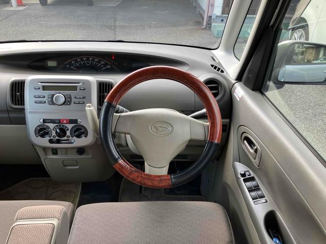 タント Ｘ　電動スライドドア　スマートキー　電動格納ミラー　ベンチシート　ＣＶＴ　盗難防止システム　ＡＢＳ　ＣＤ　衝突安全ボディ　エアコン　パワーステアリング　パワーウィンドウ（6枚目）