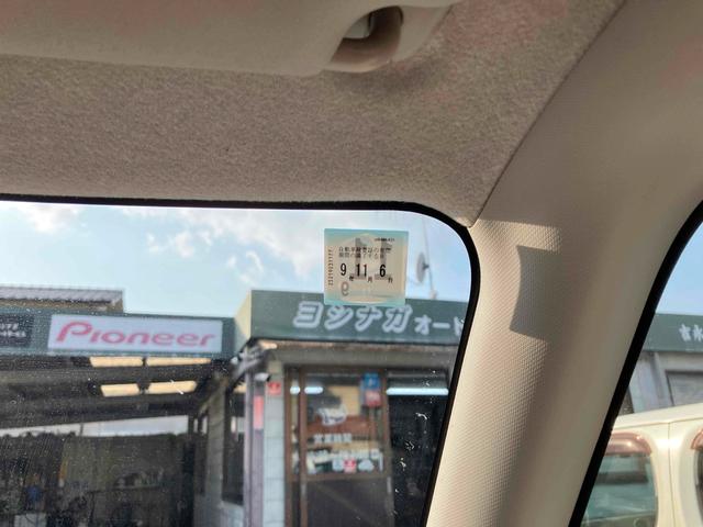 タント Ｘ　電動スライドドア　スマートキー　電動格納ミラー　ベンチシート　ＣＶＴ　盗難防止システム　ＡＢＳ　ＣＤ　衝突安全ボディ　エアコン　パワーステアリング　パワーウィンドウ（18枚目）