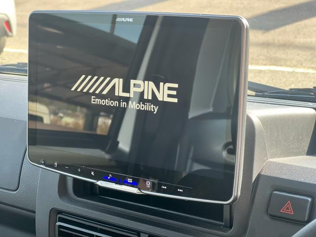 ハイゼットトラック エクストラ　宅配車　配送車　幌付車　アルミパネル　５ＭＴ　アルパインディスプレイオーディオ　Ｂカメラ　衝突軽減　ドラレコ　ＥＴＣ　ＰＷ　スマートキー　ＬＥＤヘッドランプ　４ＷＤ　禁煙車　Ｂｌｕｅｔｏｏｔｈ（12枚目）