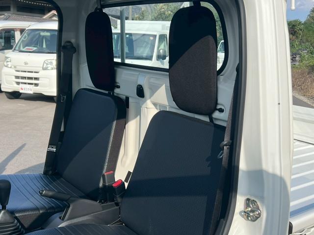ハイゼットトラック スタンダード アイドリングストップ・運転席・助手席エアバック・ABS・横滑り防止・障害物センサー・エアコン・クーラー・パワステ・禁煙車・純正ラジオ・12V電源ソケット・ヘッドライトレベライザー・スペアタイヤ(21枚目)