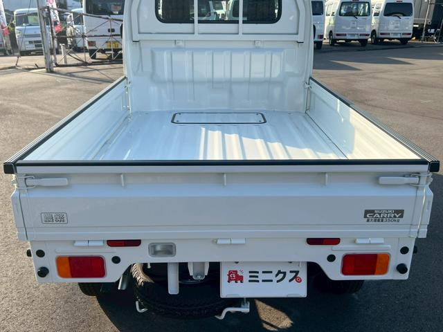 キャリイトラック KCエアコン・パワステ農繁仕様 運転席エアバック・助手席エアバック・ABS・横滑り防止装置・エアコン・クーラー・パワステ・パワーウィンドウ・キーレス・4WD・禁煙車・アオリプロテクター・トリイプロテクター・荷台ランプ・純正ラジオ(69枚目)