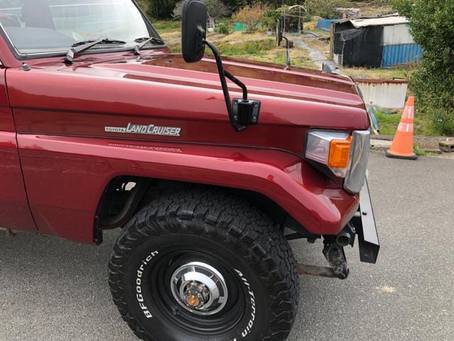 ランドクルーザー７０ 　５ＭＴ　４ＷＤ　ナルディハンドル　ＥＴＣ　ＣＤ　エアコン（48枚目）