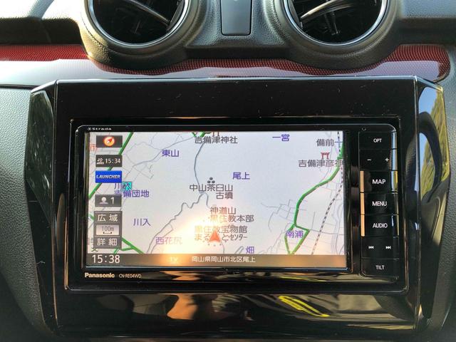 スイフトスポーツ ベースグレード　６速　グレッディ　エアインクスキット　外品ラジエター　１７インチホイールエンケイＰＦ０１　ドライブレコーダー　ＥＴＣ　ナビ　ＴＶ　　衝突被害軽減システムＬＥＤヘッドランプ　スマートキー　シートヒーター（3枚目）