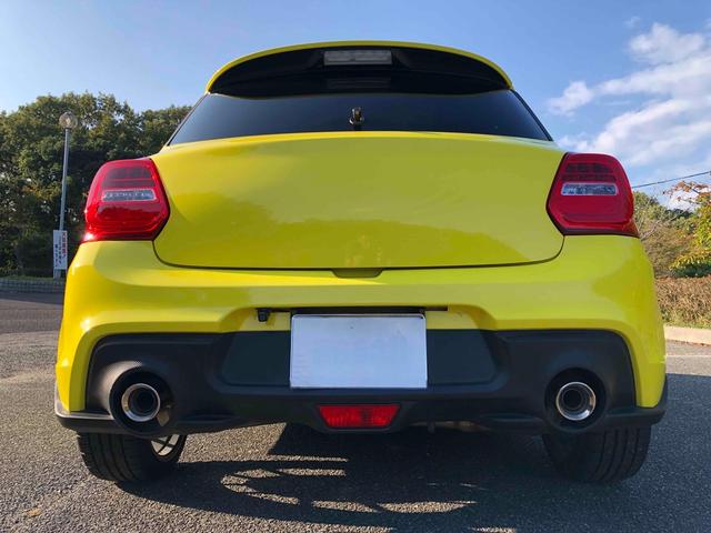スイフトスポーツ ベースグレード　６速　グレッディ　エアインクスキット　外品ラジエター　１７インチホイールエンケイＰＦ０１　ドライブレコーダー　ＥＴＣ　ナビ　ＴＶ　　衝突被害軽減システムＬＥＤヘッドランプ　スマートキー　シートヒーター（17枚目）
