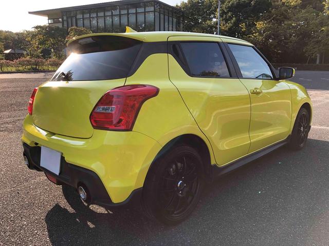 スイフトスポーツ ベースグレード　６速　グレッディ　エアインクスキット　外品ラジエター　１７インチホイールエンケイＰＦ０１　ドライブレコーダー　ＥＴＣ　ナビ　ＴＶ　　衝突被害軽減システムＬＥＤヘッドランプ　スマートキー　シートヒーター（18枚目）