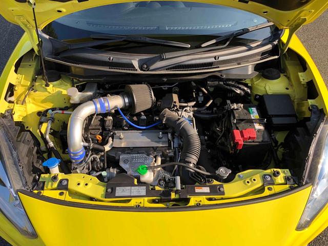 スイフトスポーツ ベースグレード　６速　グレッディ　エアインクスキット　外品ラジエター　１７インチホイールエンケイＰＦ０１　ドライブレコーダー　ＥＴＣ　ナビ　ＴＶ　　衝突被害軽減システムＬＥＤヘッドランプ　スマートキー　シートヒーター（35枚目）