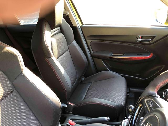 スイフトスポーツ ベースグレード　６速　グレッディ　エアインクスキット　外品ラジエター　１７インチホイールエンケイＰＦ０１　ドライブレコーダー　ＥＴＣ　ナビ　ＴＶ　　衝突被害軽減システムＬＥＤヘッドランプ　スマートキー　シートヒーター（45枚目）