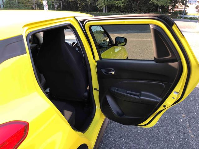 スイフトスポーツ ベースグレード　６速　グレッディ　エアインクスキット　外品ラジエター　１７インチホイールエンケイＰＦ０１　ドライブレコーダー　ＥＴＣ　ナビ　ＴＶ　　衝突被害軽減システムＬＥＤヘッドランプ　スマートキー　シートヒーター（46枚目）