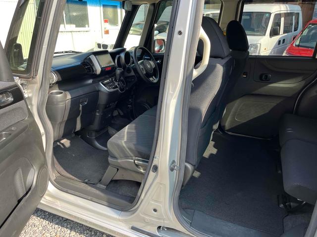 N-BOXカスタム G・Lパッケージ ETC 両側スライド・片側電動 ナビ TV HID スマートキー アイドリングストップ 電動格納ミラー ベンチシート CVT 盗難防止システム ABS ESC CD DVD再生 アルミホイール(31枚目)