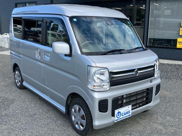 エブリイワゴン 　車椅子仕様　スローパー　福祉車両　福祉装置点検　ナビ　バックカメラ　レーダーブレーキサポート　４ＷＤ（7枚目）
