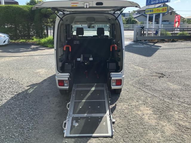 エブリイワゴン 　車椅子仕様　スローパー　福祉車両　福祉装置点検　ナビ　バックカメラ　レーダーブレーキサポート　４ＷＤ（20枚目）