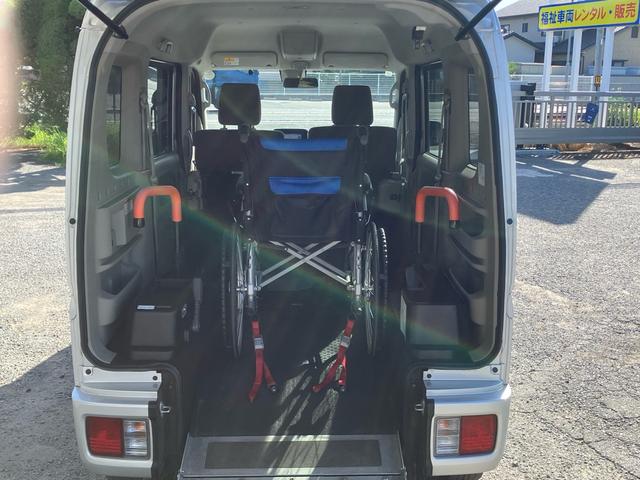 エブリイワゴン 　車椅子仕様　スローパー　福祉車両　福祉装置点検　ナビ　バックカメラ　レーダーブレーキサポート　４ＷＤ（26枚目）